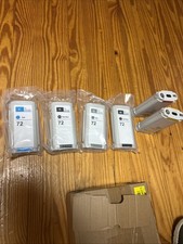 Zelan 6 PK 72 Ink Cartridges Replacement for HP 72 Print Head 4/6 Sealed 130ml picture