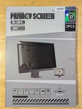 22 Inch Monitor Privacy Screen Magnetic Installation New Protect Your Data picture