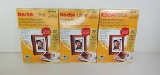 Kodak Ultra Premium Photo Paper 3 Pack of 20 Instant Dry Studio Gloss 4x6  picture