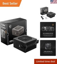 MAG A650BN, Non-Modular Compact 650W Power Supply, 80+ Bronze, Low-Noise Fan,... picture