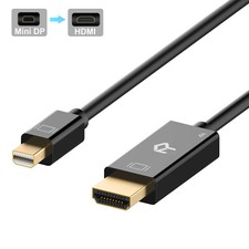 Rankie Mini DisplayPort (Mini DP) to HDMI Cable, 4K Ready, 6 Feet picture
