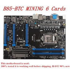 6PCI-E Desktop Motherboard TB85 B85 B250 H110 LGA 1150 DDR3 16G USB3.0 picture