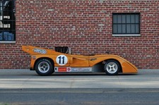 Cars 1971 mclaren m8 racing race can am prototipe Desk Mat Stitched picture