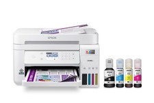 Epson EcoTank ET-3850 Wireless Color All-in-One Printer - Black - Excellent picture