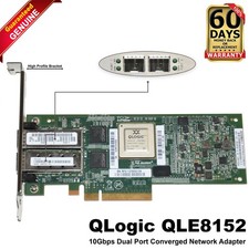 Cisco QLogic QLE8152 2-Ports SFP+ PCIe 10Gbps FH Network Card CNA QLE8152-CU-E picture