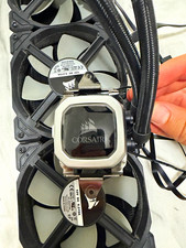 Corsair H150i PRO RGB 360mm AIO Liquid CPU Cooler + 3 ML120 Fans AM4 picture