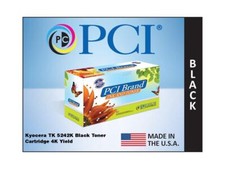 PCI TK-5242K-PCI PCI BRAND COMPATIBLE KYOCERA TK-5242K 1T02R70US0 BLACK TONER CA picture