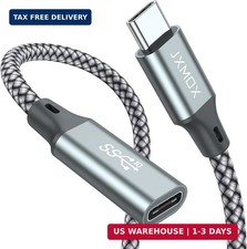USBC Extension Cable 3.3FT, USB C Extender Cord Male to Female USB 3.2 Type C picture