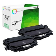 2Pk TCT Premium 70A Q7570A for HP M5025 M5035X Black Compatible Toner Cartridge picture