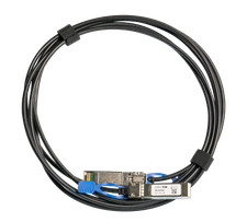 Mikrotik XS+DA0001 Attached cable with support up to 25G SFP28 standard. picture