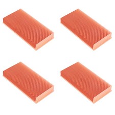 4x copper heat sink 100x50x15mm skiving fin heat sink cooler for el7311 picture