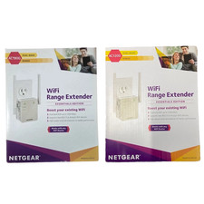 Netgear AC1200 Dual-Band Wall Plug Wi-Fi Range Extender EX6120 New Lot of 2 picture