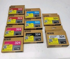 Lot of 10 Epson 324  Bk-c-r-m For SureColor P400, EXP 2026 picture