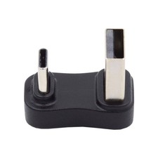 NFHK USB-A Male to USB-C Male Adapter 10Gbps U-Shape 90 Degree Japan Import picture