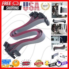 6pcs 30cm 16Pin IDC Ribbon Cables w 2.54mm Female-Female FC Socket picture