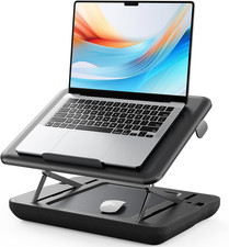 Height & Tilt Adjustable Lap Desk, Portable Laptop Stand for Bed, Car, Couch and picture