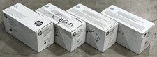 NEW Genuine HP Set 4 CE400YC CE401YC CE402YC CE403YC Toner Cartridges picture