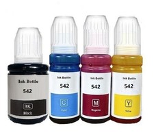 VC 4 pack Ink Refill Bottle  542 T542 ET-5150 ET-5800 ET-5180 ET-5850 ST-C8090 picture