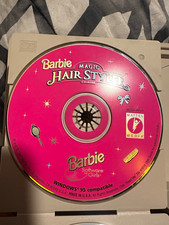 Mattel Media Barbie Magic Hair Styler CD-ROM Windows 95 English UNTESTED picture