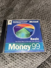 USED Vintage Microsoft Money 99 Basic Disc Only picture