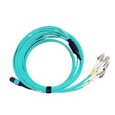 1M‑10M 12‑Core MPO to 6LC OM3 Multimode Fiber Patch Cord LSZH picture