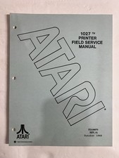 Atari 1027 Printer Field Service Manual picture