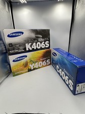 Samsung CLT-C406S Toner Cartdridge CYK Set of 3 for CLP-36x CLX-330x New picture