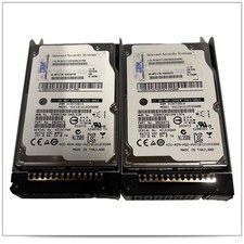 Lot of 2 IBM HUC101212CSS600 1.2TB 10K 6G SAS 2.5” HDD 97Y1328 0B28475 picture