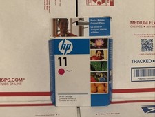 Genuine HP 11 Magenta Ink Cartridge C4837A Sealed Expired 2009 picture
