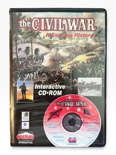 The Civil War A Concise History Interactive CD-ROM PC Mac 1997 Holiday Vintage picture