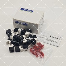 24-QTY/box  Belden AX101321 Category 6 KeyConnect RJ45 Jack Module Black /white picture