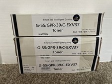 3X Toner Cartridge Black G-55/GPR-39/C-EXV37 For Use imageRUNNER 1730 1740 1750 picture