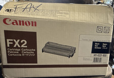 Canon FX2 Genuine/Original Black Laser Toner Cartridge H11-6321-900 picture