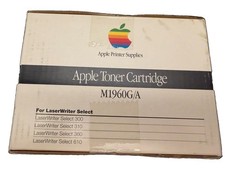 NEW OEM Apple M1960G/A Black Laser Toner Cartridge Apple Select 300/310/360/610 picture