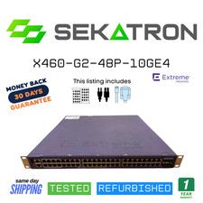 ♻️ Extreme Networks X460-G2 Series X460‑G2‑48P‑10GE4 PoE+ Switch ⚡Fast Ship picture