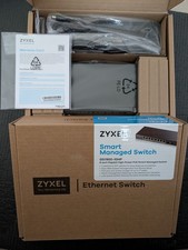 ZYXEL 8-Port GbE Smart Managed PoE Switch GS1900-10HP New Sealed  picture