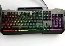 Keyboard, T102 104 Keys Gaming Keyboard  RGB picture