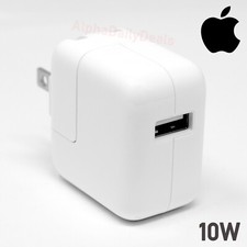 Genuine OEM Apple 10W USB Power Adapter Wall Charger A1357 iPad 2 3 4 Air Mini picture