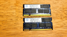 Nanya 4GB (2 x 2GB) DDR2 SO-DIMM 200-pin 800 MHz PC2-6400s laptop RAM picture