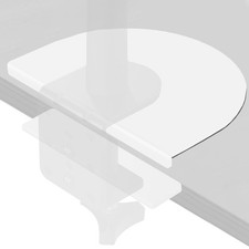 VIVO White Steel Reinforcement Bracket Mount Plate for C-clamp Installations picture