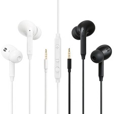 2-Pack Wired Earbuds with Universal Compatibility 3.5mm AUX Plug picture