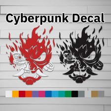 Cyberpunk Samurai Vinyl Decal (Sticker, Car laptop window tumbler water bottle) picture
