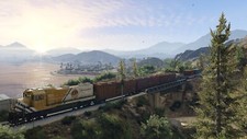 Landscape grand theft auto v train video games pc gaming Custom Gaming Mat Desk picture