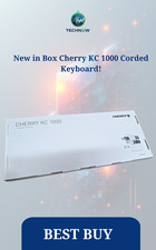 New in Box Cherry KC 1000 Corded Keyboard lot of 10 picture