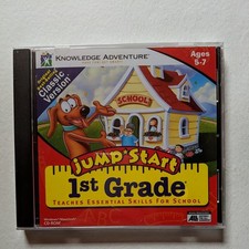 Jump Start 1st Grade Teaches Essential Skills for School NEW Sealed picture