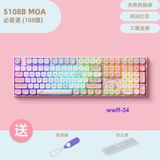Akko My Melody 5108B RGB Hot Swap Mechanical Keyboard Game Wireless Keyboards  picture