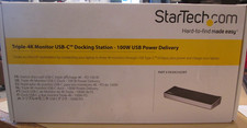 StarTech DK30CH2DEP Triple 4K Monitor USB-C Docking Station picture