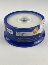 Ativa Printable  CD-R 52X 700MB 80 MIN- 30 Pack Brand New Sealed Spindle picture