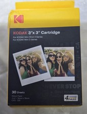 KODAK Cartridge 3x3'' 30-pack Photo Paper ICRG-330 4 Pass Mini Shot 3 SERIES picture