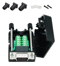 DTech DB9 Breakout Connector, Male RS232 Serial Adapter, Solderless Module Board picture